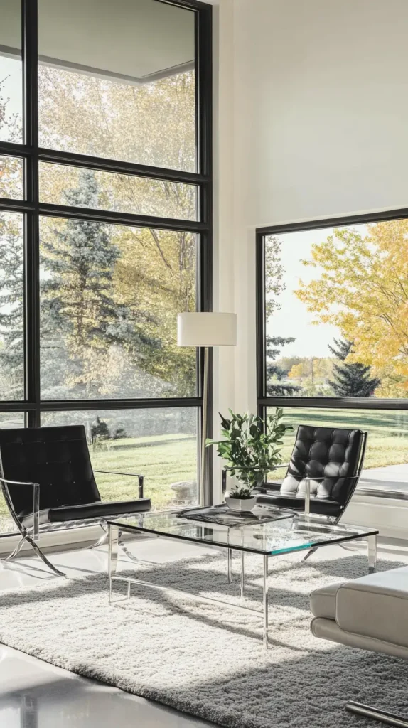 Bauhaus-Inspired Living Room