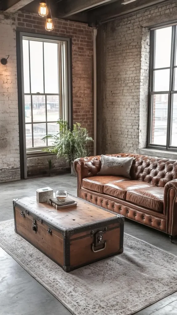 Industrial Loft Living Room