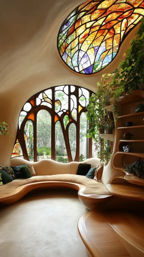 Neo-Art Nouveau Living Room