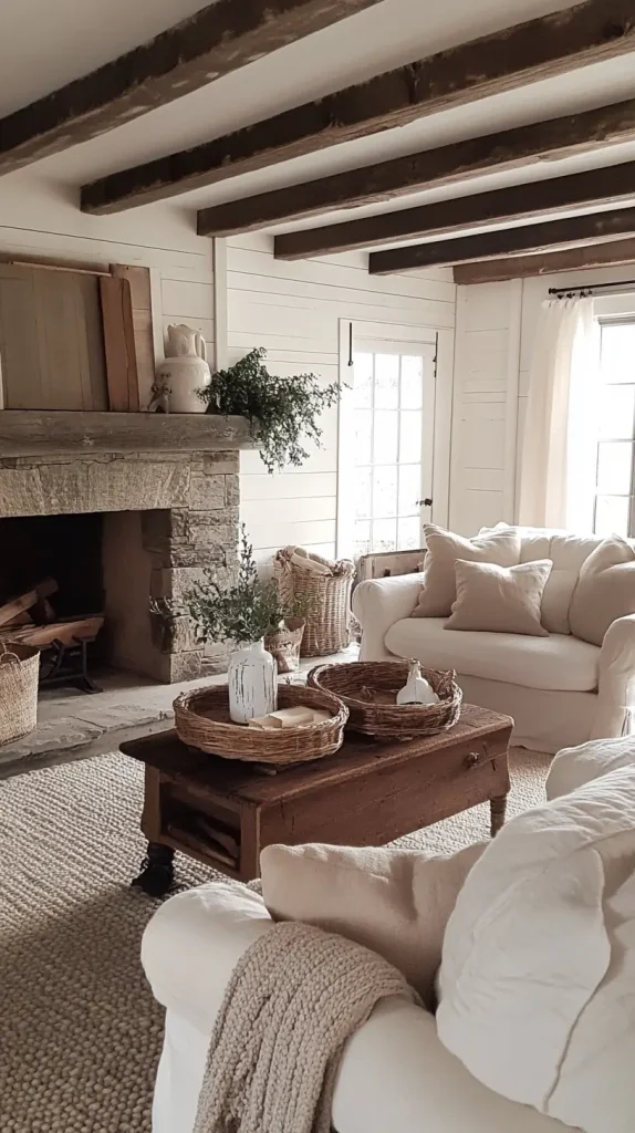 Rustic Farmhouse Living Room